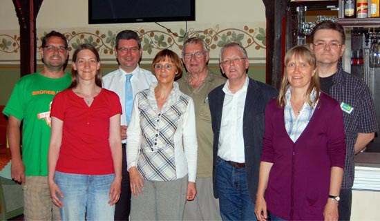 Gruppenbild mit Landrat