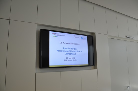 Peter Meiwald Podiumsdiskussion zu Ressourceneffizienz