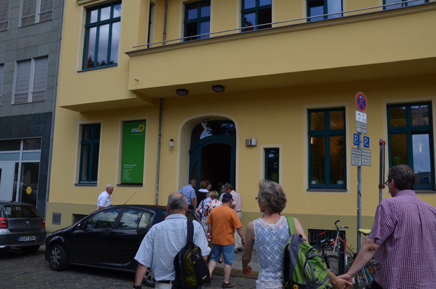 Auf dem Weg in die GRÜNE Bundesgeschäftsstelle