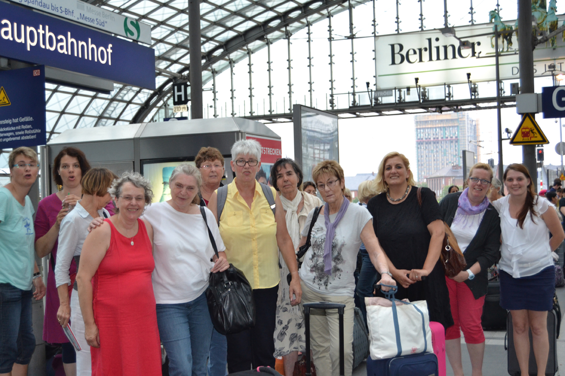 Abschied auf dem Bahnhof