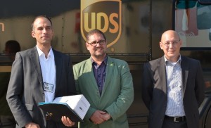 V.l.n.r. Lars Purkarthofer, ich und Kurt Meester