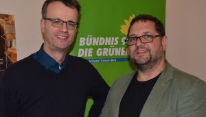 Volker Bajus, MdL und ich, MdB