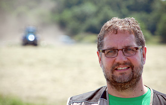 Peter auf dem Feld
