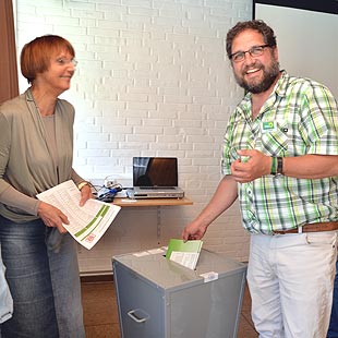 Mitgliederentscheid:Stimmabgabe