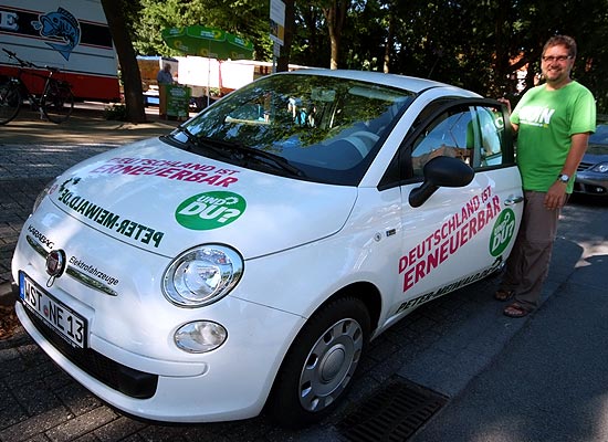 Infostand Bloherfelde: E-Mobil