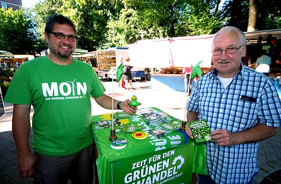 Infostand Bloherfelde: Mit Rolf Grösch