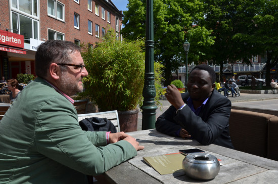 Tief im Gespräch in Emden