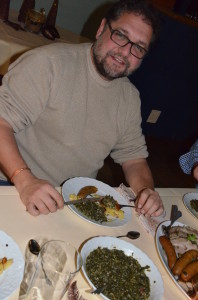 Ein echter Ammerländer isst Grünkohl.