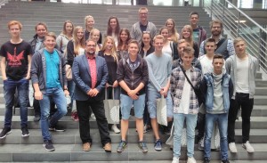 Schüler*innen aus Westerstede zu Gast